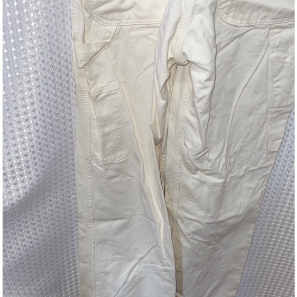 Vintage 90s Dickies Overalls Work  Men's Size 30x32 Cream - Picture 8 of 9